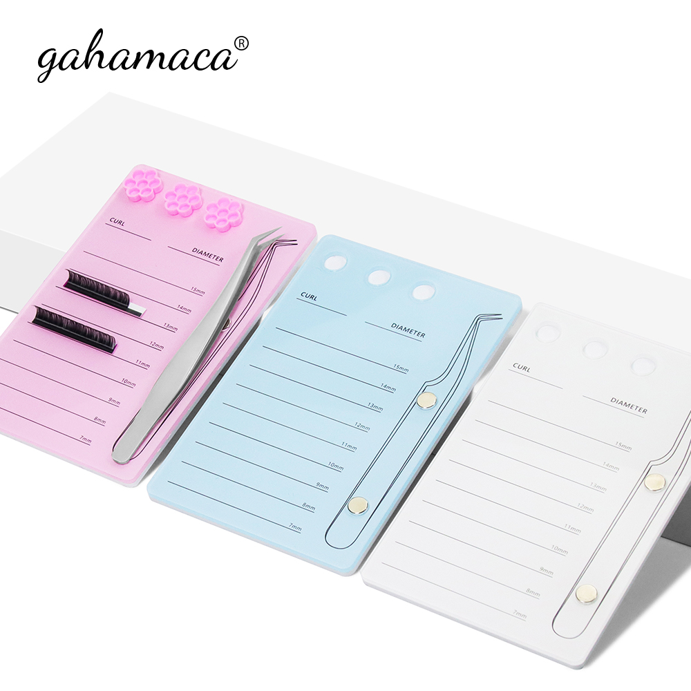 Lash Tile Palette - Gahamaca Acryl Wimpern halter Pad individuelle