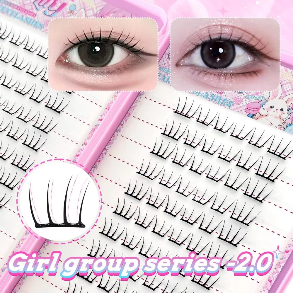 Eyelash Extension No 8 - 24 Reihen 8-13mm Lange Falsche Wimpern