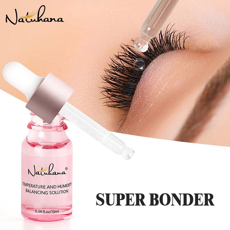 Eyelash Extension No 9 - NATUHANA Wimpern Super Bonder für Wimpernverlängerung,
