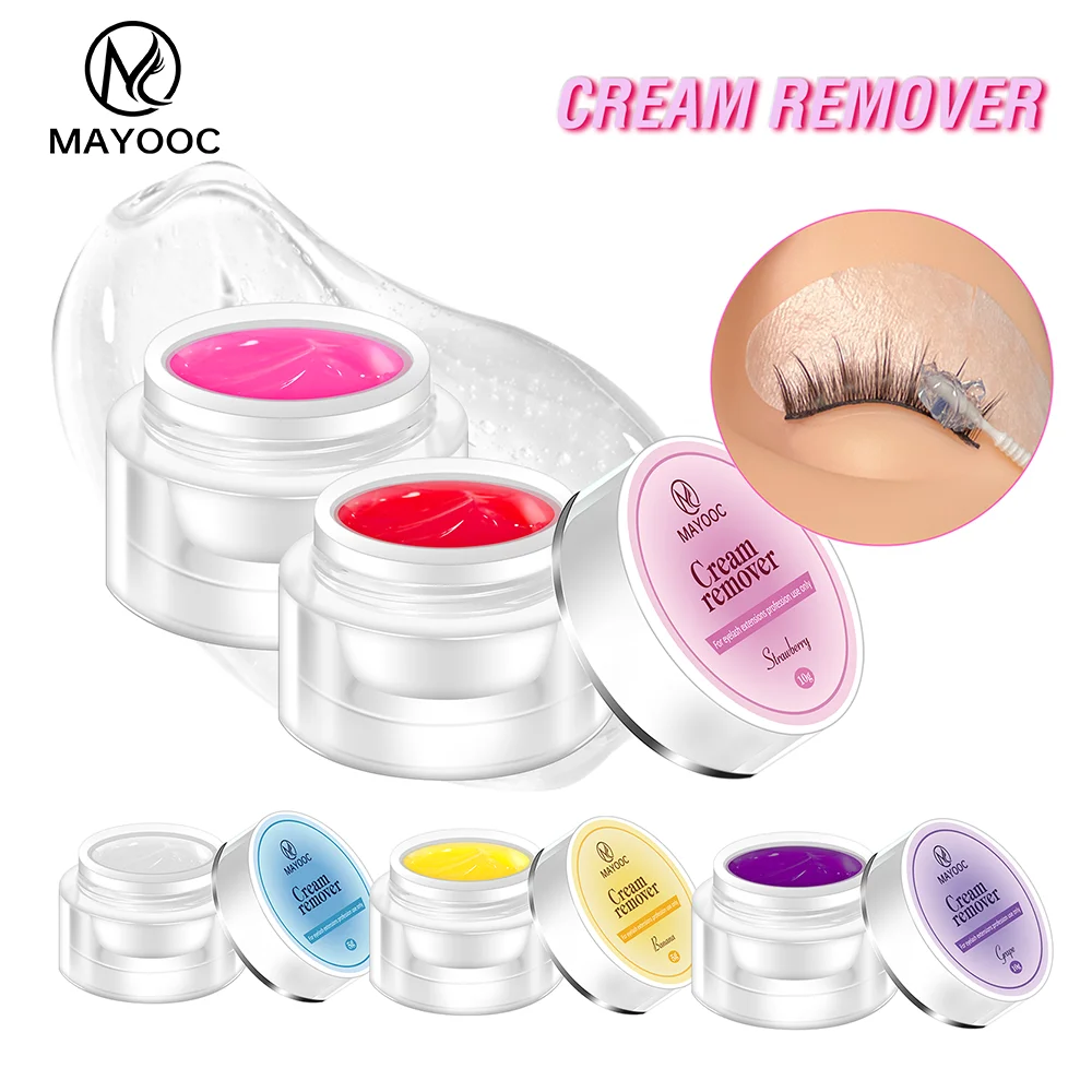 Eyelash Extension No 9 - MAYOOC Professionelle Wimpernverlängerungs-Entfernungscreme für Wimpern Import