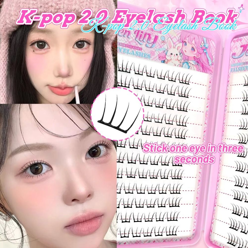 Eyelash Extension No 8 - 24 Reihen 8-13mm Lange Künstliche Wimpern