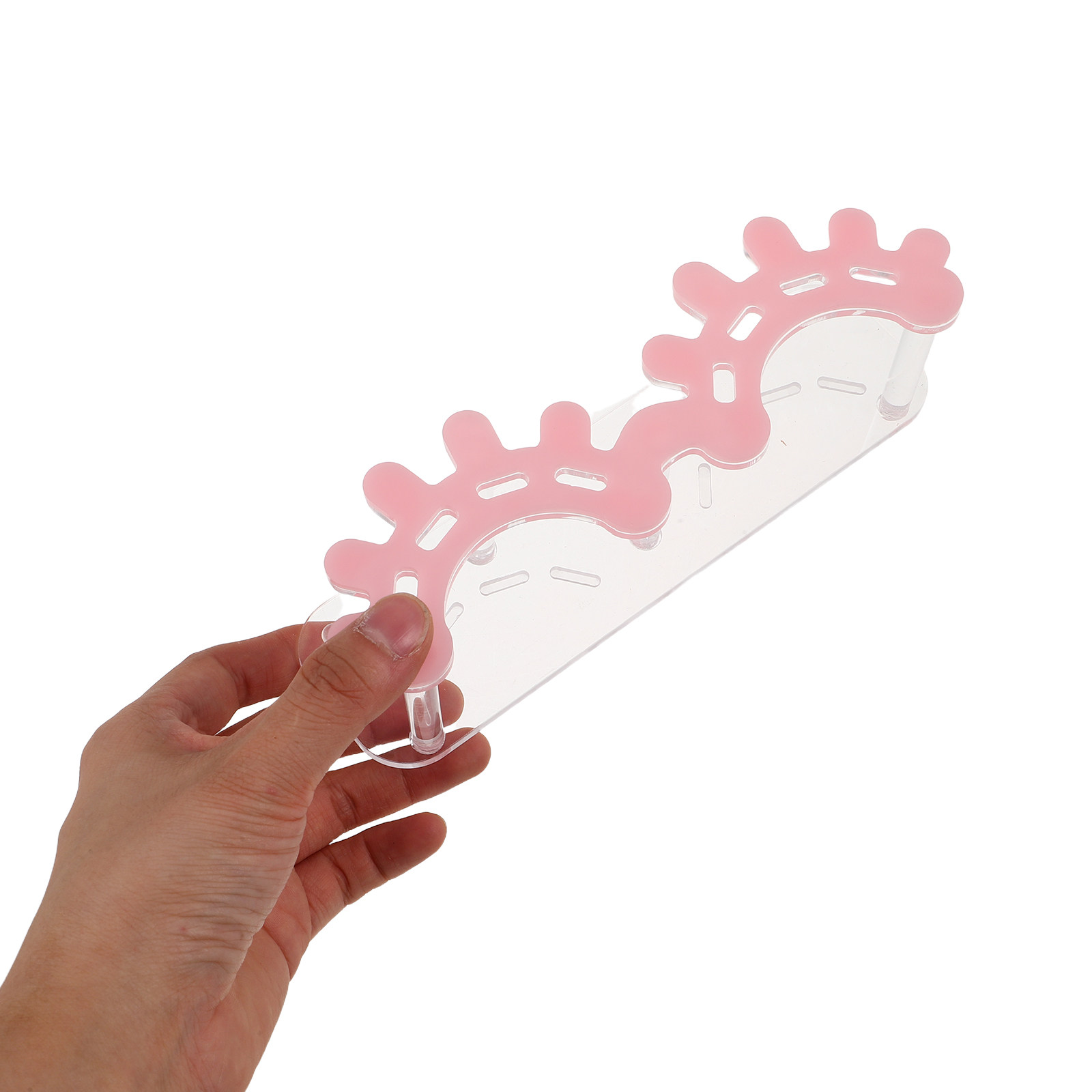 Eyelash Extension No 8 - Acryl-Pinzetten-Displayständer mit 8 Fächern, Wimpernorganizer, Wimpernverlängerungs-Werkzeughalter
