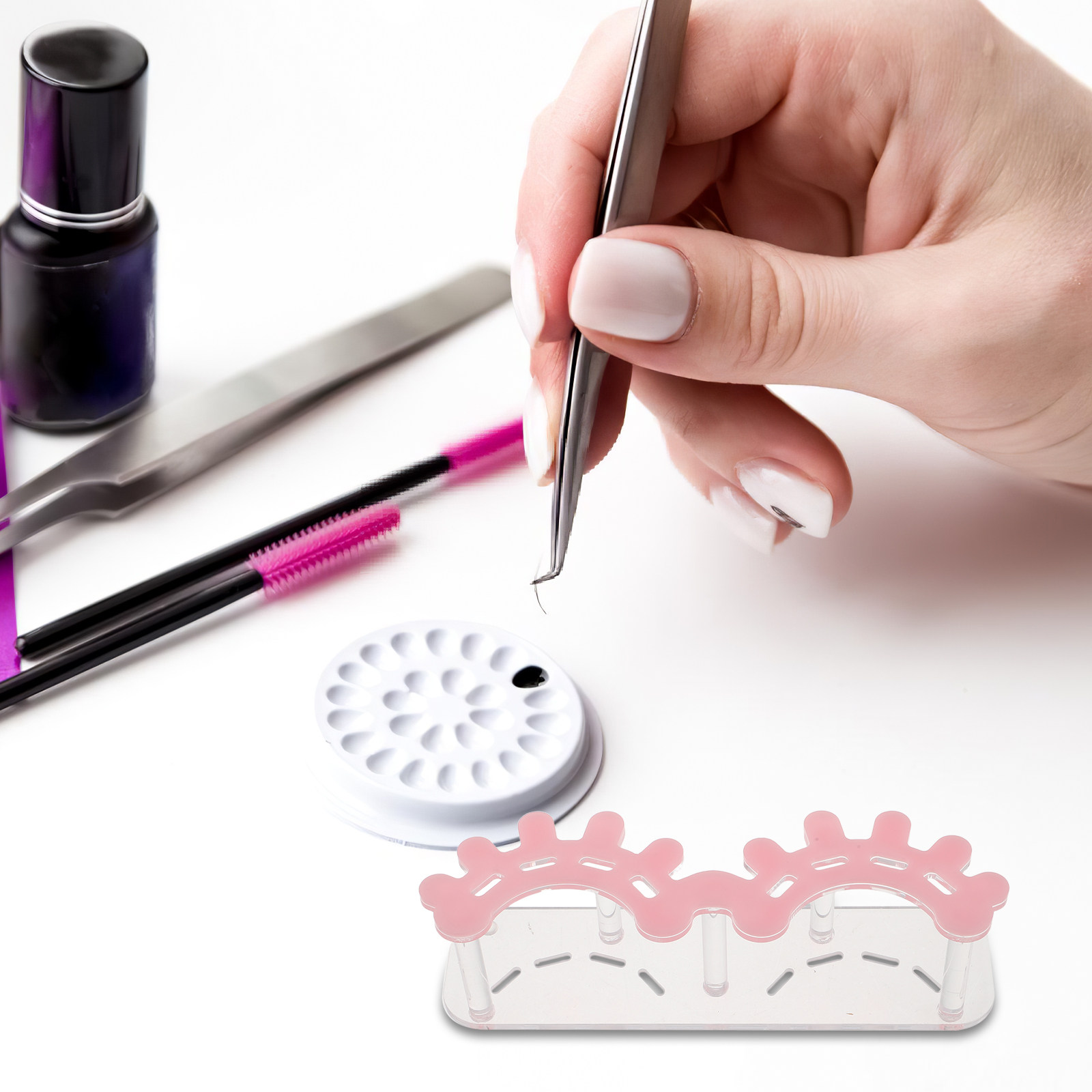 Acryl-Pinzettenhalter für Wimp – Eyelash Extension No 8 Bewertung und Preis