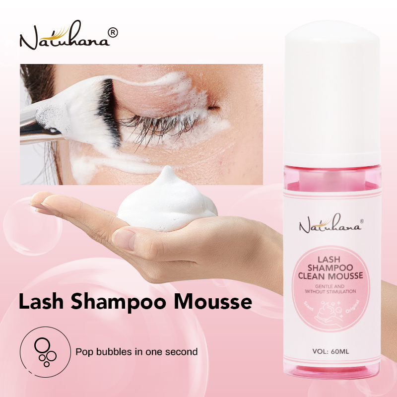 NATUAHANA 60ml Wimpernshampoo  – Eyelash Extension No 9 Bewertung und Preis