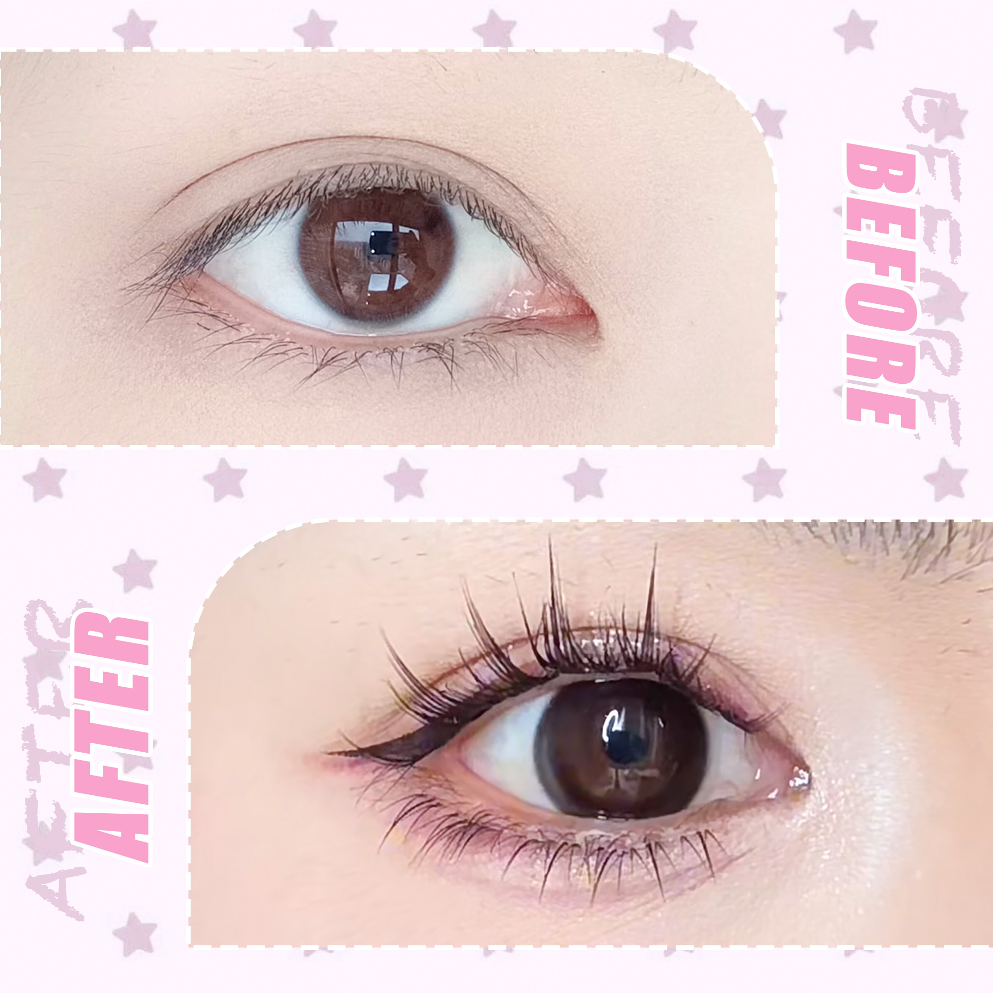 10-reihige untere Wimpernverlä – Eyelash Extension Korean Style Bewertung und Preis