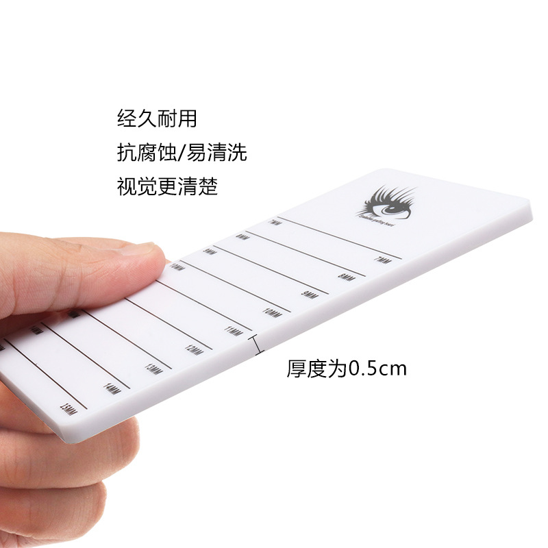 1Pc Acryl Wimpern Halter Palet – Lash Tile Palette Bewertung und Preis