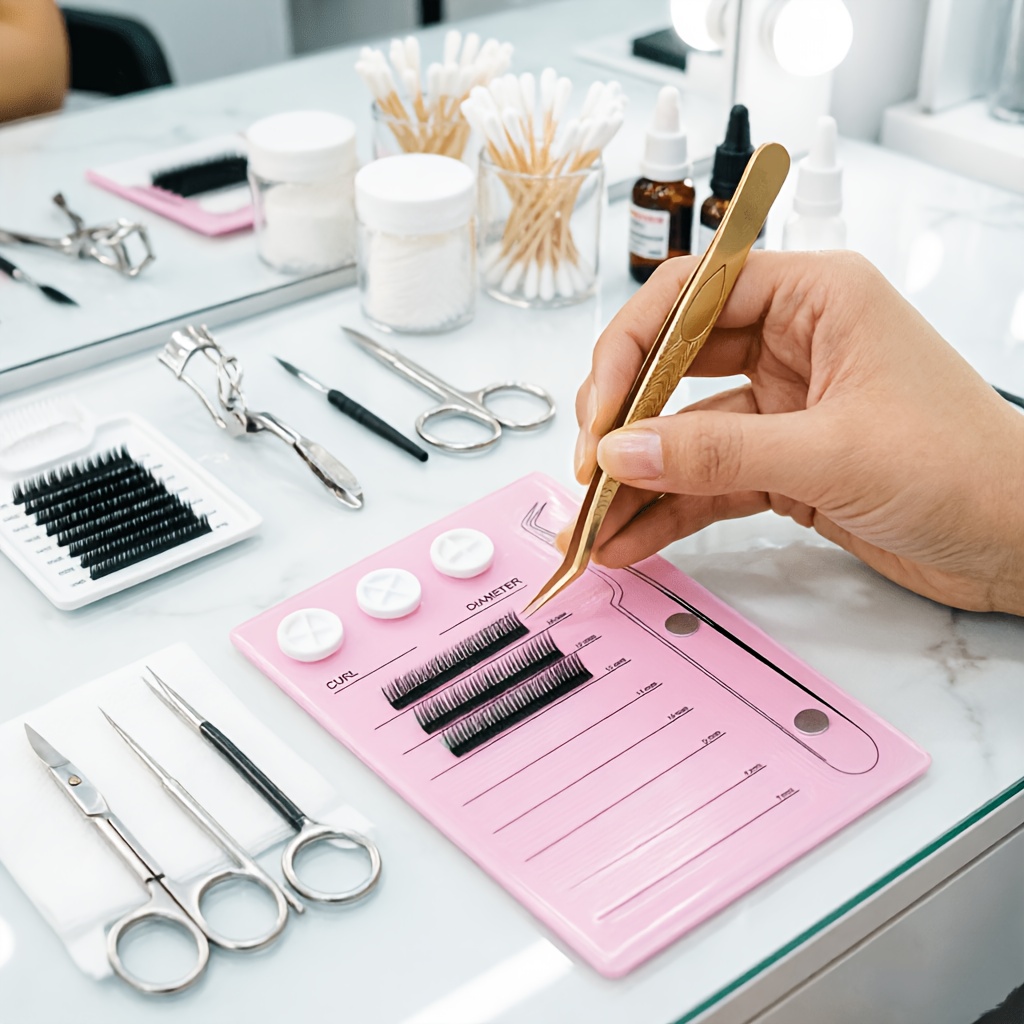Magnetische Acryl-Wimpernverlä – Lash Tile Palette Bewertung und Preis