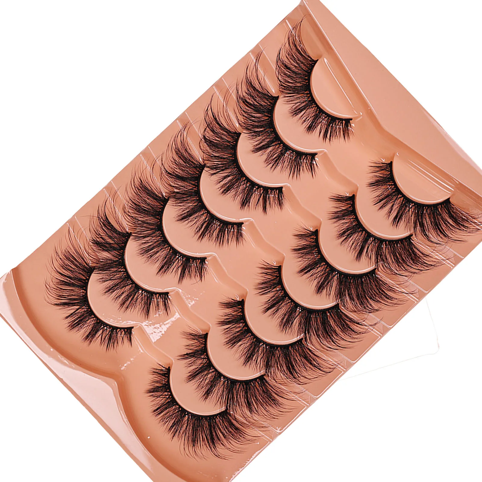 7 Paar Katzenaugen-Wimpern 3D  – Eyelash Extension Cat Eye Wispy Bewertung und Preis