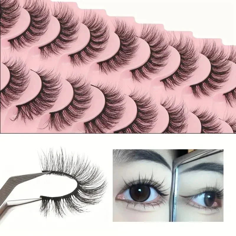 Natürliche, zarte, flauschige  – Eyelash Extension Cat Eye Wispy Bewertung und Preis