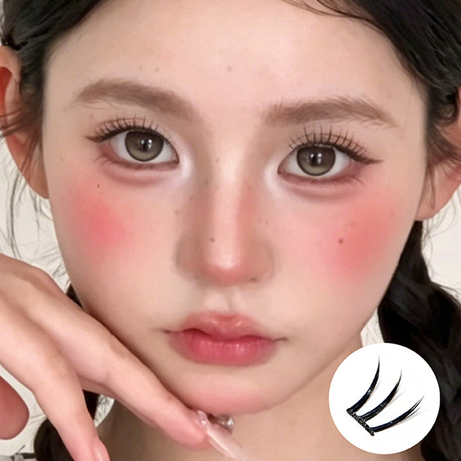 Natürliche koreanische Wimpern – Eyelash Extension No 9 Bewertung und Preis