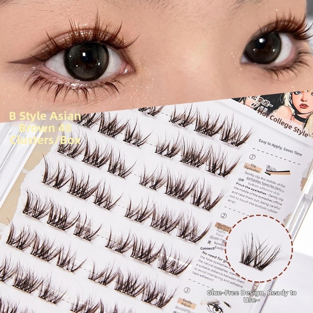 Dicke Selbstklebende Falsche W – Eyelash Extension No 8 Bewertung und Preis
