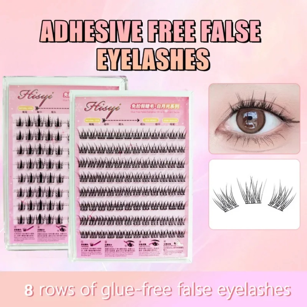 Selbstklebende falsche Wimpern – Eyelash Extension No 8 Bewertung und Preis