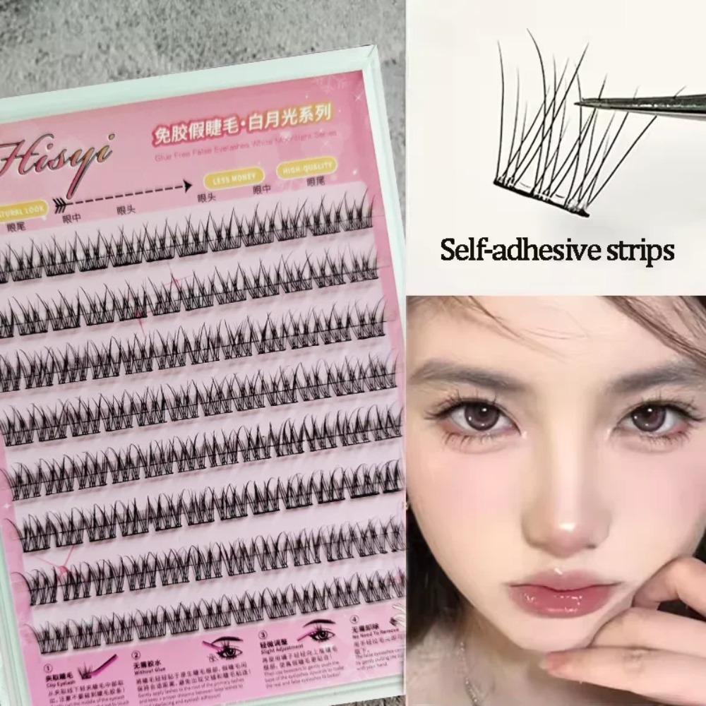 Selbstklebende falsche Wimpern – Eyelash Extension No 8 Bewertung und Preis