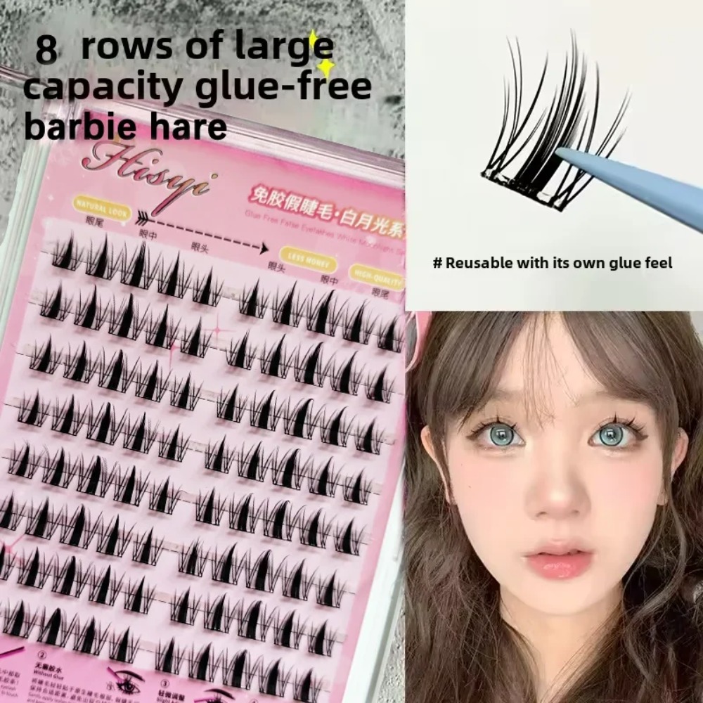 Selbstklebende falsche Wimpern – Eyelash Extension No 8 Bewertung und Preis
