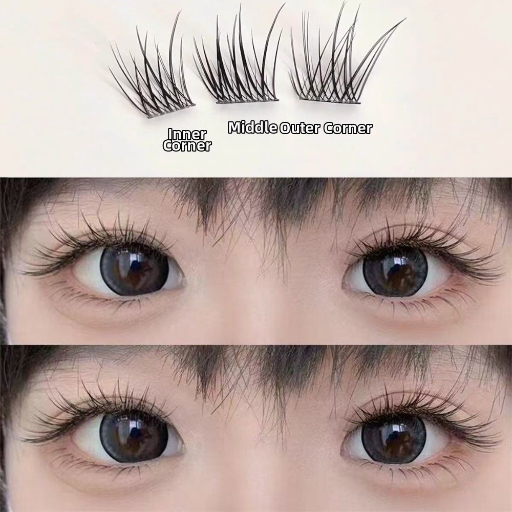 60 Cluster schwarze, selbstkle – Eyelash Extension No 8 Bewertung und Preis